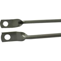 Spatbordstang 26sp grijs zilver - thumbnail