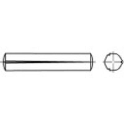 TOOLCRAFT 135947 Gekerfde conische pen (Ø x l) 3 mm x 26 mm Staal 250 stuk(s)