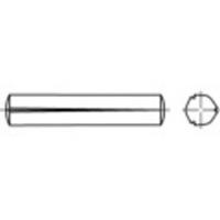 TOOLCRAFT 135947 Gekerfde conische pen (Ø x l) 3 mm x 26 mm Staal 250 stuk(s) - thumbnail