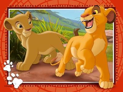 Ravensburger legpuzzel disney lion king - 4 puzzels - thumbnail