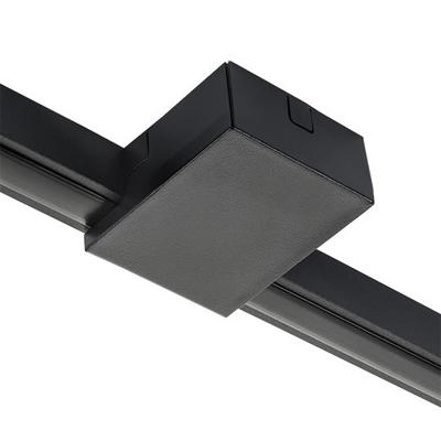 SG Zip Verplaatsbare voeding spanningsrail 1-fase mat zwart 003161