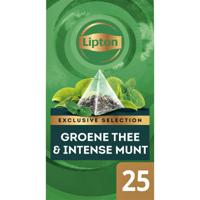 Thee Lipton Exclusive groene thee munt 25x2gr - thumbnail