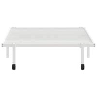 Bedframe zonder matras opvouwbaar 100x190 cm staal wit - thumbnail