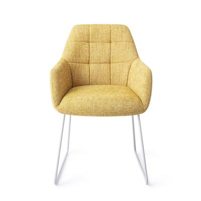 Jesper Home Noto eetkamerstoel Bumble Bee slide white Jesper Home Noto eetkamerstoel Bumble Bee slide white