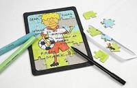 Creativ Company Puzzel, afm 21x30 cm, wit, 1 stuk - thumbnail