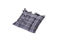 Madison Denim block Grey Toscane zitkussen 46 x 46 cm - thumbnail