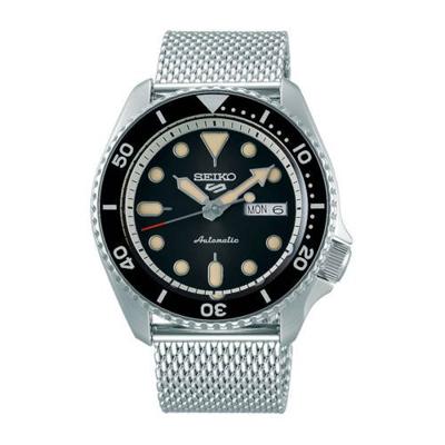 Seiko horloge SRPD73K1 zilverkleur Seiko horloge SRPD73K1 zilverkleur