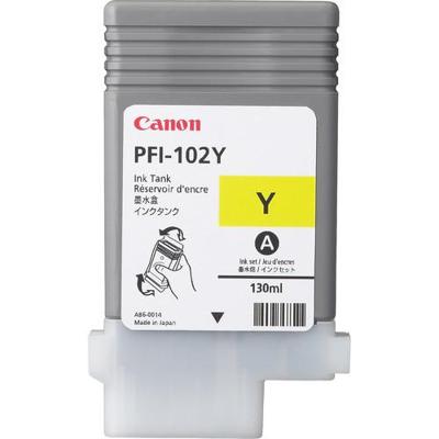 Canon PFI-102Y geel