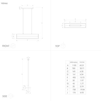 Eglo Led hanglampSiberia zwart - 900466