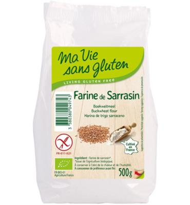 Boekweitmeel - glutenvrij - bio 500 Gram Boekweitmeel - glutenvrij - bio 500 Gram