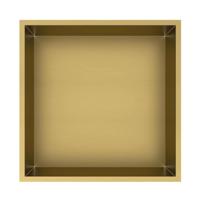 Best Design Inbouwnis Kaya 30.5x30.5x7 cm Mat Goud - thumbnail
