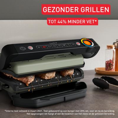 Tefal GC71EL Contact grill Zwart - thumbnail
