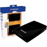 Verbatim Store n Go 1 TB Externe harde schijf (2,5 inch) USB-A 3.2 Gen 1 Zwart 53023 Verbatim Store n Go 1 TB Externe harde schijf (2,5 inch) USB-A 3.2 Gen 1 Zwart 53023