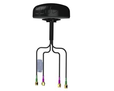 poynting 4-in-1 LTE/WiFi PUCK stijl antenne - zwart