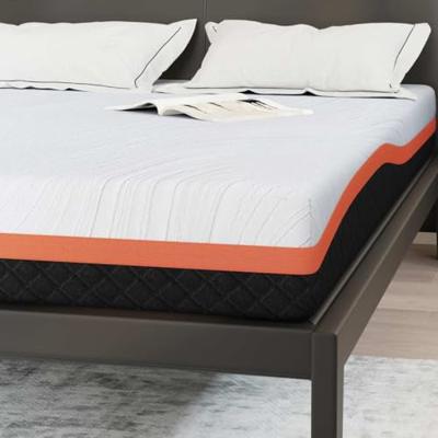 Matrassen Wit, Grijs 160 x 200 cm 100% polyester jacquard stof Matrassen Wit, Grijs 160 x 200 cm 100% polyester jacquard stof