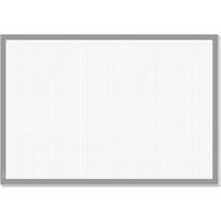 Sigel HO260 Papier Bureau onderlegger Geruit Wit, Grijs (b x h) 59.5 cm x 41 cm - thumbnail