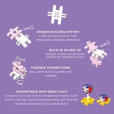 Clics Nano - fantasy builders, 125dlg.