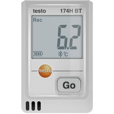 testo 0572 1743 01 174 H  BT Temperatuur datalogger, Vocht datalogger Te meten grootheid Temperatuur, Luchtvochtigheid -20 tot +70 °C 0 tot 100 % Hrel