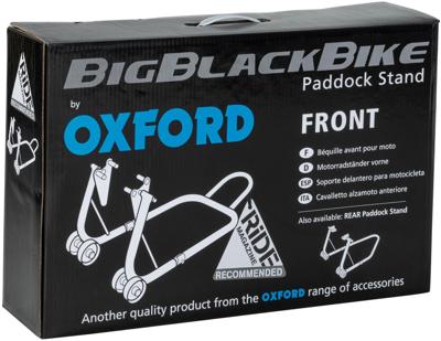 OXFORD montageständer "big black bike" montagest. big black front black OXFORD montageständer "big black bike" montagest. big black front black