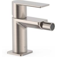 Bidetmengkraan Tres Loft Colors 1-Hendel Bidet Uitloop Recht 8 cm Rond RVS - thumbnail