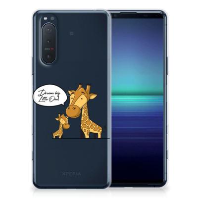 Sony Xperia 5II Telefoonhoesje met Naam Giraffe Sony Xperia 5II Telefoonhoesje met Naam Giraffe