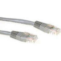 Patchkabel UTP CAT5E Grijs 1M ACT - thumbnail