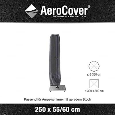 Platinum AeroCover Free-arm parasol cover H250cm - thumbnail