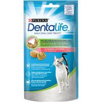 DentaLife Daily Oral Care met zalm kattensnack (40 gram) 4 x 40 g - thumbnail