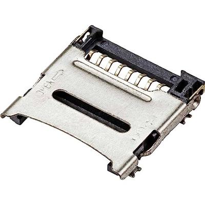 TRU COMPONENTS TC-9201932 microSD Kaartsokkel Klep 1 stuk(s)
