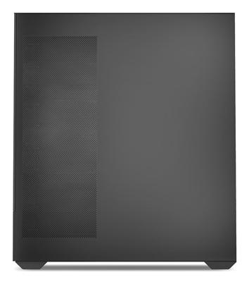 Sharkoon ak6 rgb midi tower behuizing (zwart | 2x usb-a | 1x usb-c | rgb | tempered glass)