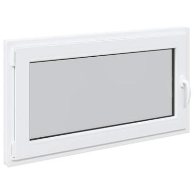 Kelderraam RISOR 110x50 cm draaikiep-draai DIN links wit Kelderraam RISOR 110x50 cm draaikiep-draai DIN links wit