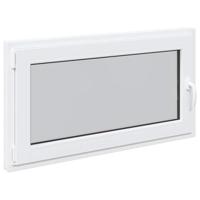 Kelderraam RISOR 110x50 cm draaikiep-draai DIN links wit - thumbnail