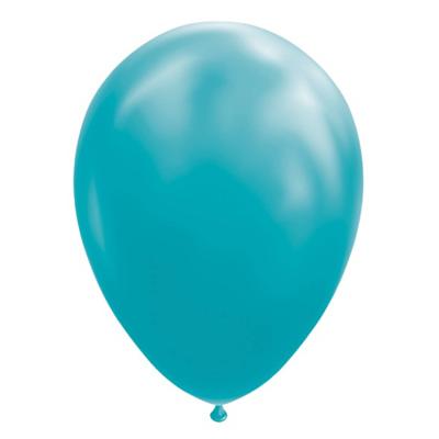 Globos Ballonnen turquoise, 30cm, 10st.