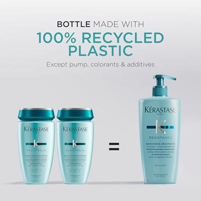 Kérastase Résistance Bain Force Architecte Shampoo voor Beschadigd Haar