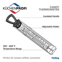 KUCHENPROFI - Bakken - Suikerthermometer 5x30cm - thumbnail