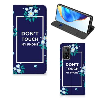 Xiaomi Mi 10T | 10T Pro Design Case Flowers Blue DTMP Xiaomi Mi 10T | 10T Pro Design Case Flowers Blue DTMP