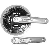 Miranda crankset alu zilver 22/32/42t vlak +0 mm - thumbnail