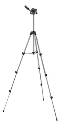Cullmann CU 52100 ALPHA 1000 Statief met 3-weg kop (3 laden, gewicht 480 g, draagvermogen 1 kg, 106 cm hoogte, verpakkingsmaat 37 cm), zilver