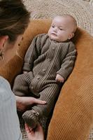 Baby's Only babyslofjes Teddy Soul Mokka Maat - thumbnail