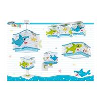 Dalber Kinderkamer hanglampLittle Shark - 63472 - thumbnail