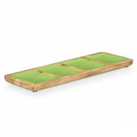Dienblad met Vakjes GiftDecor MALI-941 G Groen 46 x 3 x 17 cm (6 Stuks) - thumbnail