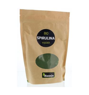 Hanoju Spirulina poeder bio 250 Gram Hanoju Spirulina poeder bio 250 Gram