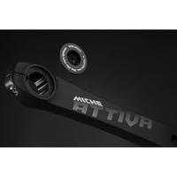 Miche Attiva Power Meter 172mm Crankstel - Zwart - thumbnail