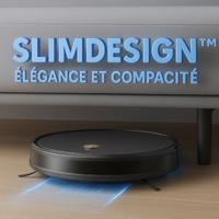 EZICLEAN I-Bot Z5 Connected Robotstofzuiger - 75 min - 2,6Kpa - 60-90m² - Harde vloeren - 0,25L - thumbnail