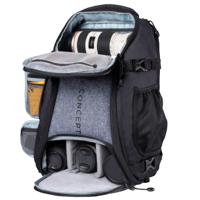 K&F Concept camera rugzak large 25L zwart/grijs - thumbnail
