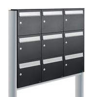 Allux Flow Set 3-Breed, 3-Hoog Op Statief Zwart - 40040070_3x3s - thumbnail