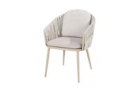 Eva dining stoel incl. 2 kussens - thumbnail