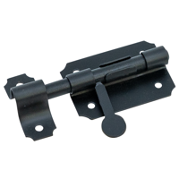 Waelbers Plaatgrendel 65mm zwart - 10 Stuk(s) - 105307.05 - thumbnail