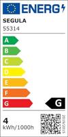 Segula 55314 LED-lamp Energielabel G (A - G) E27 Kaars 3.2 W = 26 W Warmwit (Ø x h) 35 mm x 100 mm Dimbaar 1 stuk(s) - thumbnail