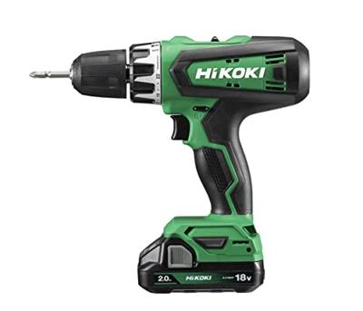 Hikoki DV18DFWCZ | Accu klop-boor-schroefmachine | 18 V | 53 Nm | 2 x 2.0 Ah accu + lader | kunststof koffer DV18DFWCZ